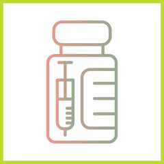 Vial icon Design