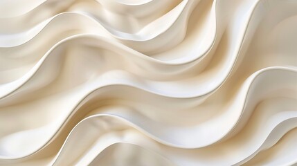 Fototapeta premium Abstract White Wavy Textures. Marble or stone mural background and wallpaper. AI generated image