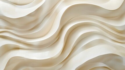 Obraz premium Abstract White Wavy Textures. Marble or stone mural background and wallpaper. AI generated image