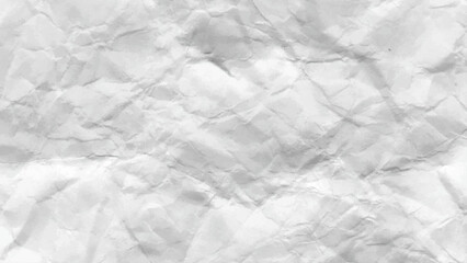 crumple white paper