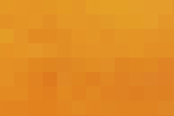 Gradient orange background. Geometric texture of orange squares for publication, screensaver, wallpaper, postcard, poster, banner, cover, website. EPS10. Vector illustration