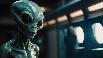 Alien encounter at a remote cabin an unexpected event that changes the lives of those involved