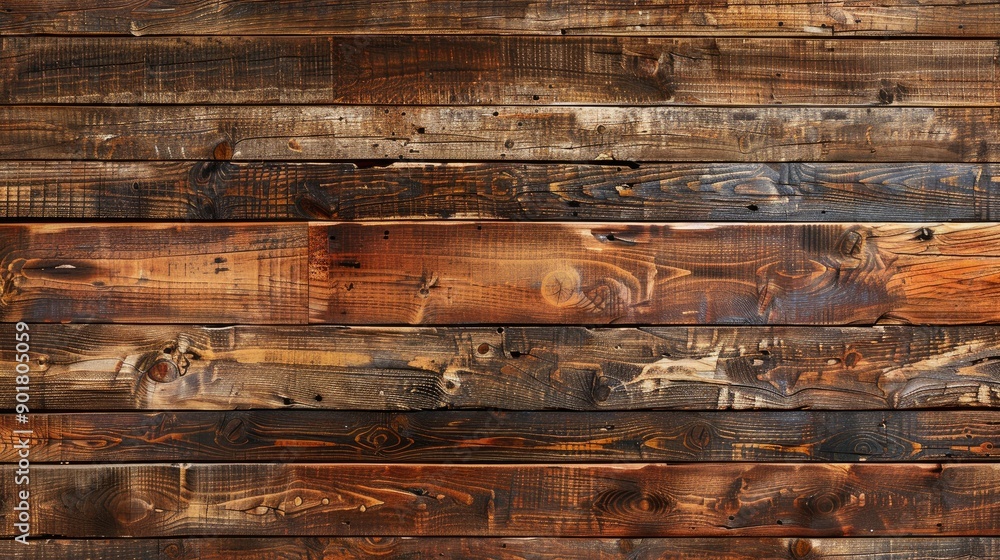 Poster retro wood texture background with space for work and text from above