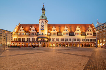 Old Town Hall Building, Leipzig, Germany