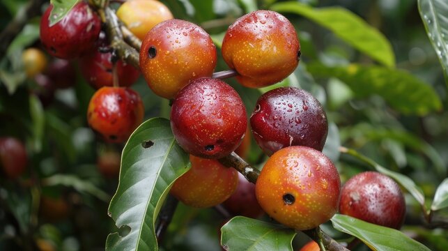 Byrsonima crassifolia Fruit Tree Various Names include Nance Fruit Changunga Nanche Nancite Nanchi Peralija Tapal Yoco Manteco Manero Crabo Marushi Maricas Marica and Peralejo