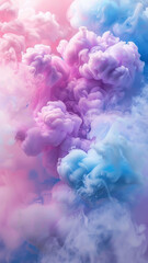 Obraz premium Dreamy Candy Floss Background