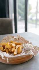 Roasted Potatoes with Sauce