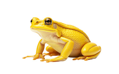 Obraz premium Vibrant frog with detailed skin and bright eyes, perfect for amphibian and nature-themed projects.