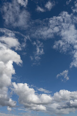 Farben den Natur, am Himmel Bilderbuch Wolken