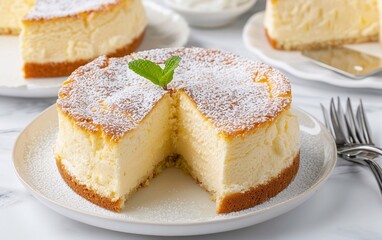 Torta di formaggio giapponese 