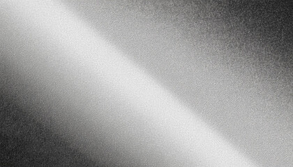 Grainy Gradient Background with Grey, Black, and White Monochrome Abstract Noise Texture, Ideal for Banner and Backdrop Design