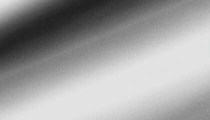 Grainy Gradient Background with Grey, Black, and White Monochrome Abstract Noise Texture, Ideal for Banner and Backdrop Design