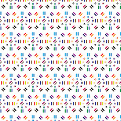 colorful shape and outline background design 