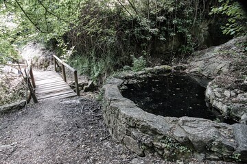 hiking GR20 trail corsica france