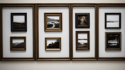 frames on the wall