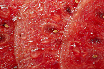 Watermelon juice. Fresh fruit 3d realistic  ,Closeup of watermelon (whole and slice) on white background