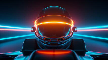 Detailed view of the F1 car s halo device, showcasing its safety structure, F1 car, driver protection