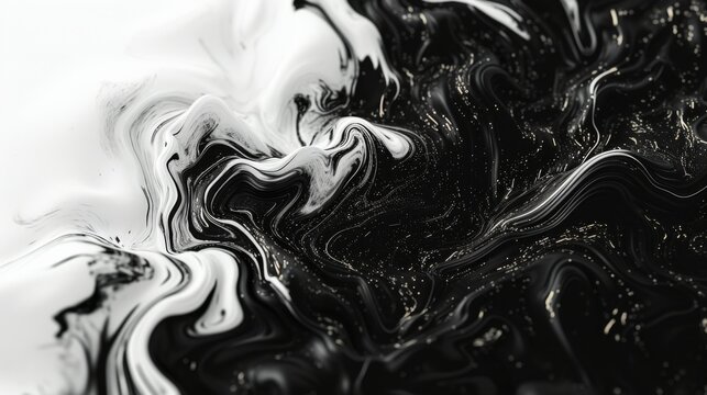 Abstract black and white texture with bold lines and contrasting shades