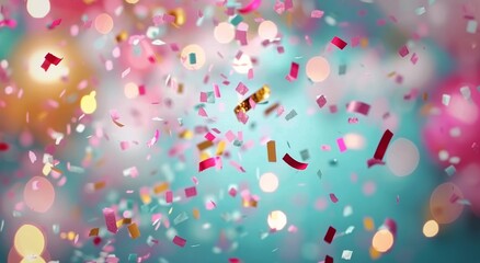 Hand Catching Confetti