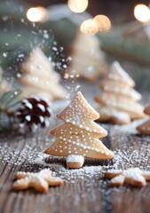 Sugar Cookie Christmas Trees