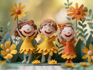 Friendship day creative design