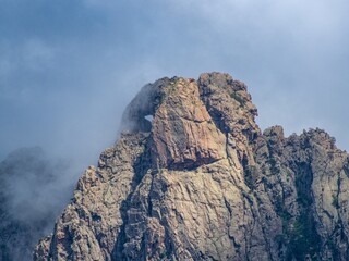 hiking the beautiful GR20 trail in corsica