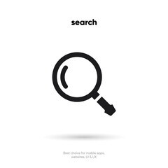 Search Bar with suggestions for UI UX design and web site. Search Address and navigation bar icon. Collection of search form templates for websites. Search engine web browser window template.