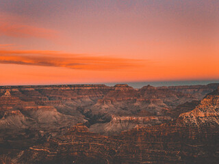 Sunset at Grand Canyon