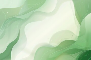 A green background with a wavy line