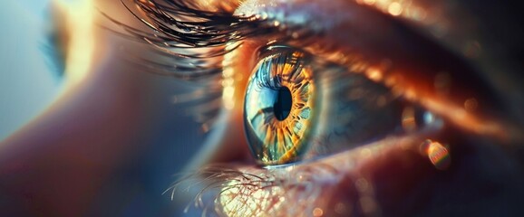 A talented scientist sits in his lab while using a microscope to look for microscopic organisms in a test sample, microscope It is used by researchers to find new medicines to treat people