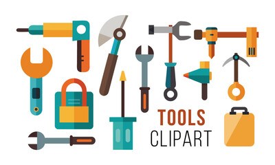 Tools Clip art Graphic Collection