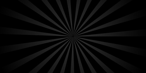 	
Vector black and gray sun rays and sunburst backdrop background. Modern seamless retro vintage burst sunrise sunbeam element spiral striped illustration sunray template wallpaper design.