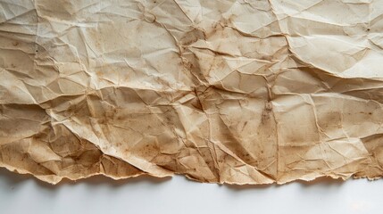 Obraz premium Old retro paper texture on white background for vintage designs