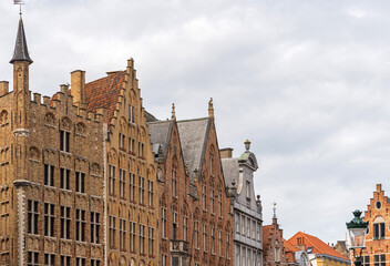 Obraz premium Grote Markt in Brügge, Belgien