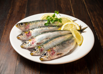 Sardinas frescas, pescado