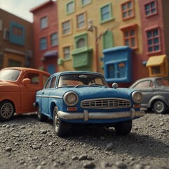 The whimsical journeys of claymation vehicles artistic adventures