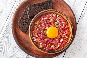 Beef steak tartare