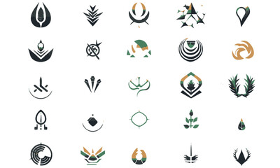 vector symbol and black logo design, branding, corporate identity, white background