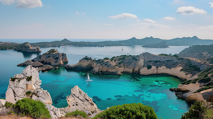 Fototapeta premium View of the sea