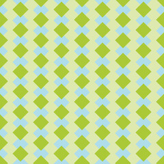 Green Harlequin Seamless Repeat Pattern