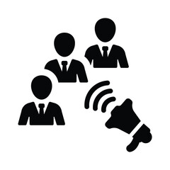 Public awareness icon