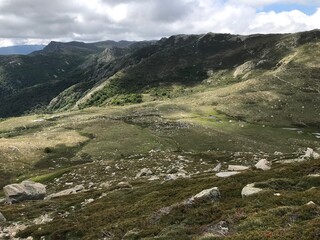 hiking the GR20 trail corsica island france