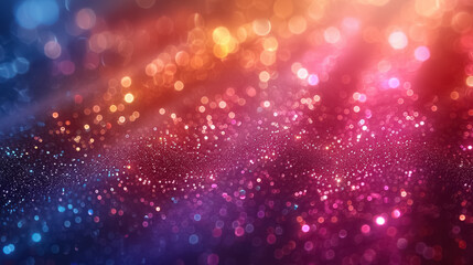 Colorful Abstract background and bokeh on New Year's Eve