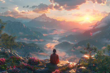 Shambhala, the awakening system, rooted in ancient spiritual traditions and modern mindfulness, guides individuals towards enlightenment through meditation and self-awareness.  