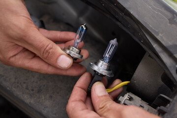 Replacing Car Headlight Bulbs Essential for Enhanced Visibility and Safer Night Driving