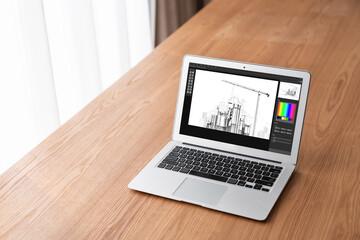 Architectural design modish software application for architect business and professional designer