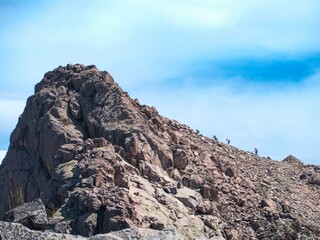 hiking the GR20 trail corsica island france