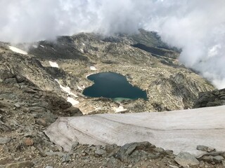 hiking the GR20 trail corsica island france