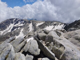 hiking the GR20 trail corsica island france