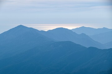 hiking the GR20 trail corsica island france